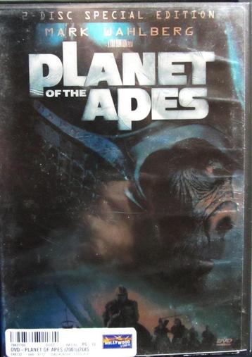 DUBBELE DVD ACTIE - PLANET OF THE PLANET OF THE APES  beschikbaar voor biedingen