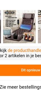 Massagemat, Enlèvement