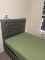 Bed met bergruimte + opberg, Ophalen, Zo goed als nieuw, Twijfelaar, 120 cm