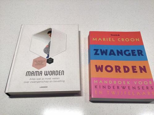 Mama worden + zwanger worden (2 boeken samen), Boeken, Zwangerschap en Opvoeding, Zo goed als nieuw, Zwangerschap en Bevalling