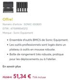 Set embouts multipan sonic, Enlèvement ou Envoi, Neuf