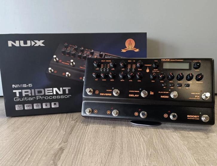 NUX Trident NMW-5 multi effect processor, Muziek en Instrumenten, Effecten, Zo goed als nieuw, Ophalen of Verzenden