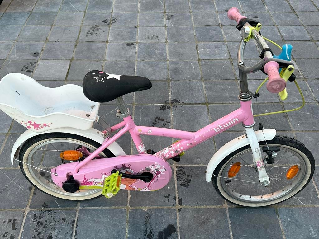 Meisjesfiets, Fietsen en Brommers, Fietsen | Kinderfietsjes, Ophalen, Gebruikt