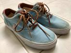 Licht blauwe Polo Ralph Lauren canvas sneaker maat 8B(39)., Sneakers et Baskets, Brun, Porté, Enlèvement ou Envoi