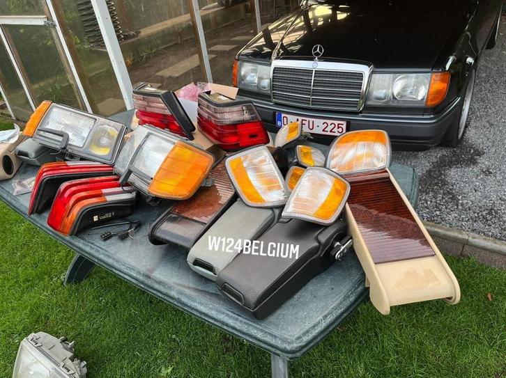 Mercedes W124 onderdelen pieces oldtimer 250D 300CE 500E, Auto-onderdelen, Verlichting, Gebruikt, Ophalen