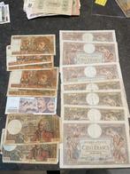 Groot lot Franse bankbiljetten, Postzegels en Munten, Ophalen of Verzenden, Bankbiljetten