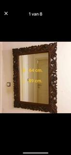 Antieke houten spiegel, Ophalen