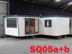 Compact Vroegop L-chalet in prima staat met 1 slaapkamer, Caravans en Kamperen, Stacaravans, Tot en met 2