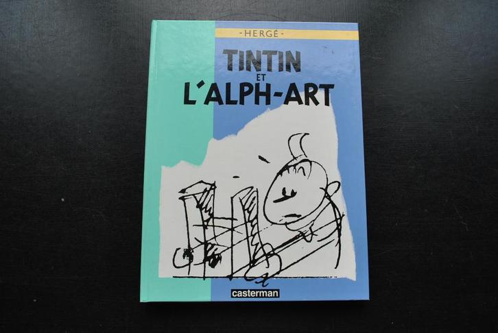 HERGE Tintin et l'Alph-Art Casterman 1986 EO 2 vol. cartonné, Boeken, Stripverhalen, Gelezen, Eén stripboek, Ophalen of Verzenden