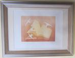 "Livre et oiseaux" - Jean Michel Folon, Antiek en Kunst, Kunst | Etsen en Gravures, Ophalen
