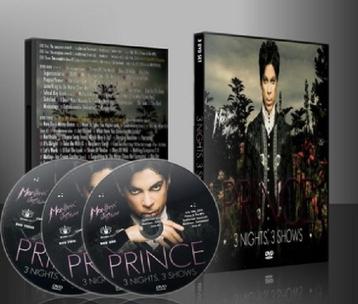 3 DVD box PRINCE live in Montreux 2013 3 Shows