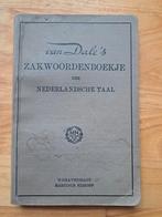 Van Dale’s Zakwoordenboek der Nederlandsche taal 1936, Ophalen, Gelezen, Van Dale