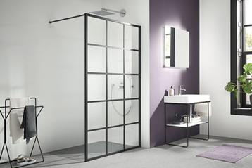 Paroi de douche fixe 140 Novellini neuve val. 900, Enlèvement, Neuf
