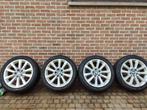 Bmw 5 f10 velgen en bridgestone banden, allseason, 245/45R18, Auto-onderdelen, Banden en Velgen, Ophalen, 18 inch, All Season