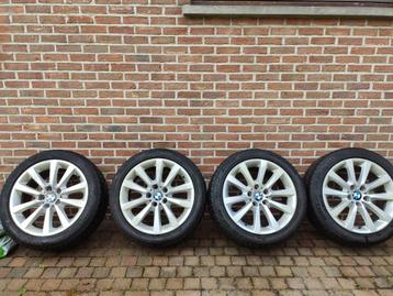 Bmw 5 f10 velgen en bridgestone banden, allseason, 245/45R18 beschikbaar voor biedingen