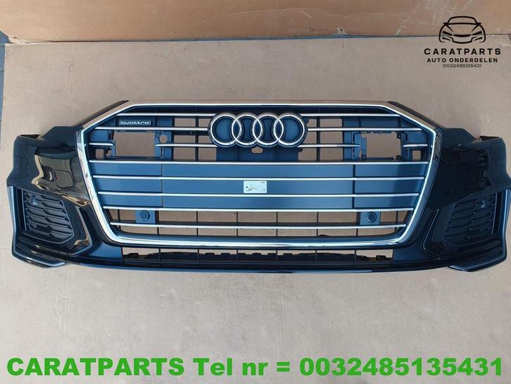 4K0807065B Audi A6 bumper A6 voorbumper A6 C8 4K S Line LY9T, Auto-onderdelen, Carrosserie, Bumper, Audi, Gebruikt