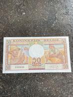 50 francs 1956 UNC!, Postzegels en Munten, Bankbiljetten | België, Ophalen of Verzenden