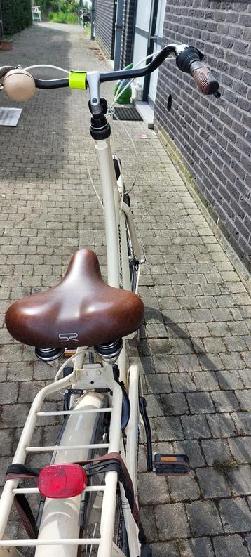 Damesfiets Oxford gebroken wit, Fietsen en Brommers, Versnellingen, Ophalen, Overige merken, 53 tot 56 cm
