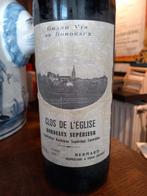 Clos de l'eglise 1976 Bordeaux 1 fl maison Bernard a Virsac, Verzamelen, Wijnen, Ophalen of Verzenden, Zo goed als nieuw