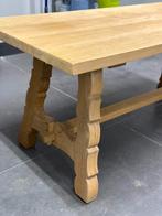 Eiken tafel oude in natuur eiken hout, Antiek en Kunst, Ophalen