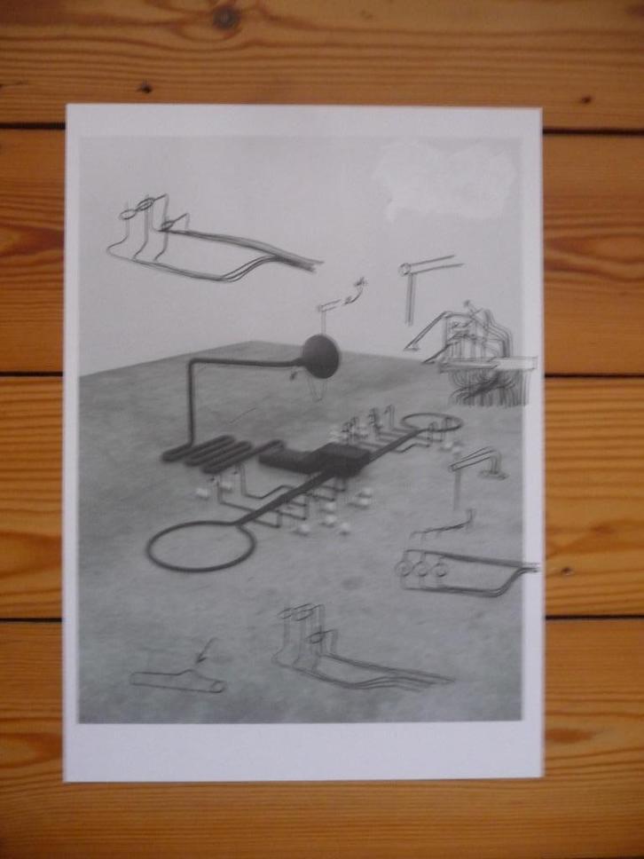 MARK MANDERS: MOOIE LITHO, ORIGINEEL GESIGNEERD, Antiek en Kunst, Kunst | Litho's en Zeefdrukken, Ophalen of Verzenden