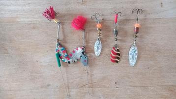 Lot de cuillers de pêche Mepps. Vintage beschikbaar voor biedingen