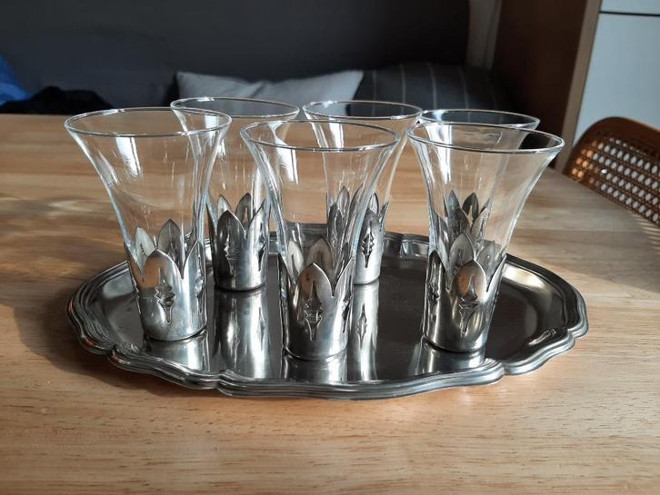 Drankset, Antiek en Kunst, Antiek | Glaswerk en Kristal, Verzenden