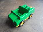 Lego Duplo Car with 2x2 Studs & 1 Stud Cab (zie foto's) 3, Duplo, Briques en vrac, Utilisé, Enlèvement ou Envoi