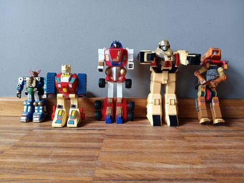 Set Transformers / Power Rangers / Robots, Verzamelen, Transformers, Zo goed als nieuw, G1, Ophalen of Verzenden
