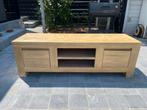 Teak tv-meubel, Ophalen, Gebruikt, 150 tot 200 cm, Teakhout