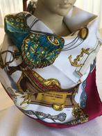 Nieuwe zijden sjaal "Hermès", vintage, Kleding | Dames, Ophalen of Verzenden, Sjaal