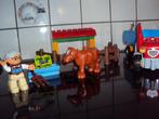 DUPLO Landbouwtractor met boer, dier, voeder...., Duplo, Ophalen of Verzenden