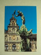 55224 - ANTWERPEN - STADHUIS EN BRABO - ZIE 2 FOTO'S, Envoi, Anvers