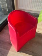 Kunststof kinderstoeltje IKEA fuchsia, Kinderen en Baby's, Ophalen, Gebruikt
