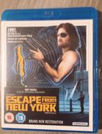 blu ray : escape from new york import geen nl ondertiteling, Comme neuf, Enlèvement, Action