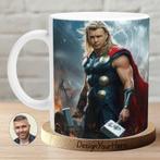 Mug personnalisé Thor Marvel – Autres super-héros dispo, Huis en Inrichting, Verzenden, Nieuw, Keramiek, Kop(pen) en/of Schotel(s)