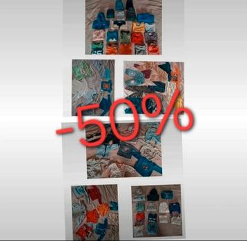 Heel groot mooi kinderkledingpakket van maat 56 tem maat 86 beschikbaar voor biedingen