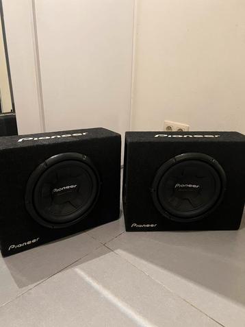 2 caissons de basses Pioneer TS-A261S4 Champion Series, Autos : Divers, Enlèvement, Comme neuf