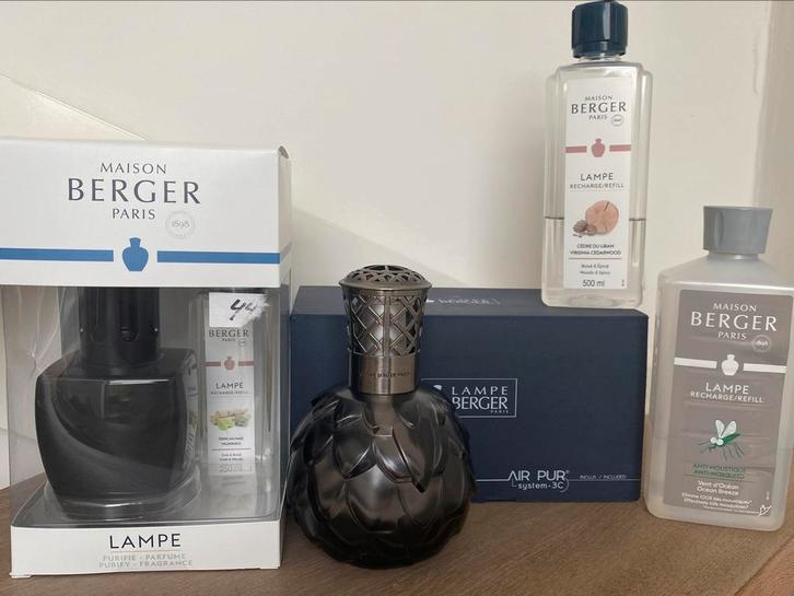 2 Lampes Berger Paris, Air Pur System 3C avec 3 recharges, Handtassen en Accessoires, Uiterlijk | Parfum, Nieuw, Ophalen