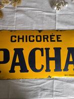 Gebogen Pasha 1926 geëmailleerde plaat émaillé bord, Verzamelen, Ophalen of Verzenden, Gebruikt