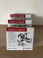 Schell hoekregelkraan 3 stuks, Doe-het-zelf en Bouw, Ophalen, Nieuw