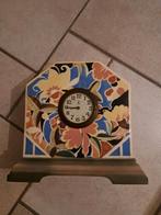 Art deco wandklok, Ophalen of Verzenden, Gebruikt, Analoog, Wandklok