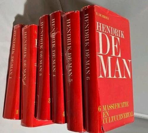 Hendrik De Man 6 delen diverse auteurs, Livres, Biographies, Comme neuf, Enlèvement ou Envoi