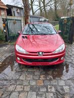 peugeot 206 cc cabrio, Auto's, Voorwielaandrijving, 4 zetels, Zwart, 4 cilinders