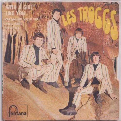 Les Troggs – With a girl like you / I want you + 2 – EP, Cd's en Dvd's, Vinyl Singles, Gebruikt, EP, Pop, 7 inch, Ophalen of Verzenden