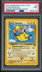Flying Pikachu PSA 9 - #25 - Wizards Black Star Promos 2001, Losse kaart, Zo goed als nieuw, Verzenden