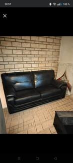 Divan véritable cuir, Enlèvement, Comme neuf, Cuir