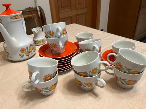 12 delig koffieservies, Antiek en Kunst, Antiek | Servies compleet, Ophalen
