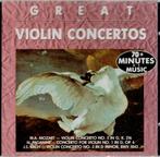 cd    /    Great Violin Concertos, Enlèvement ou Envoi