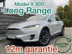 Model X 90D *Enhanced AP* BTW* Garantie, Auto's, Tesla, Automaat, Leder, 5 zetels, 2050 kg
